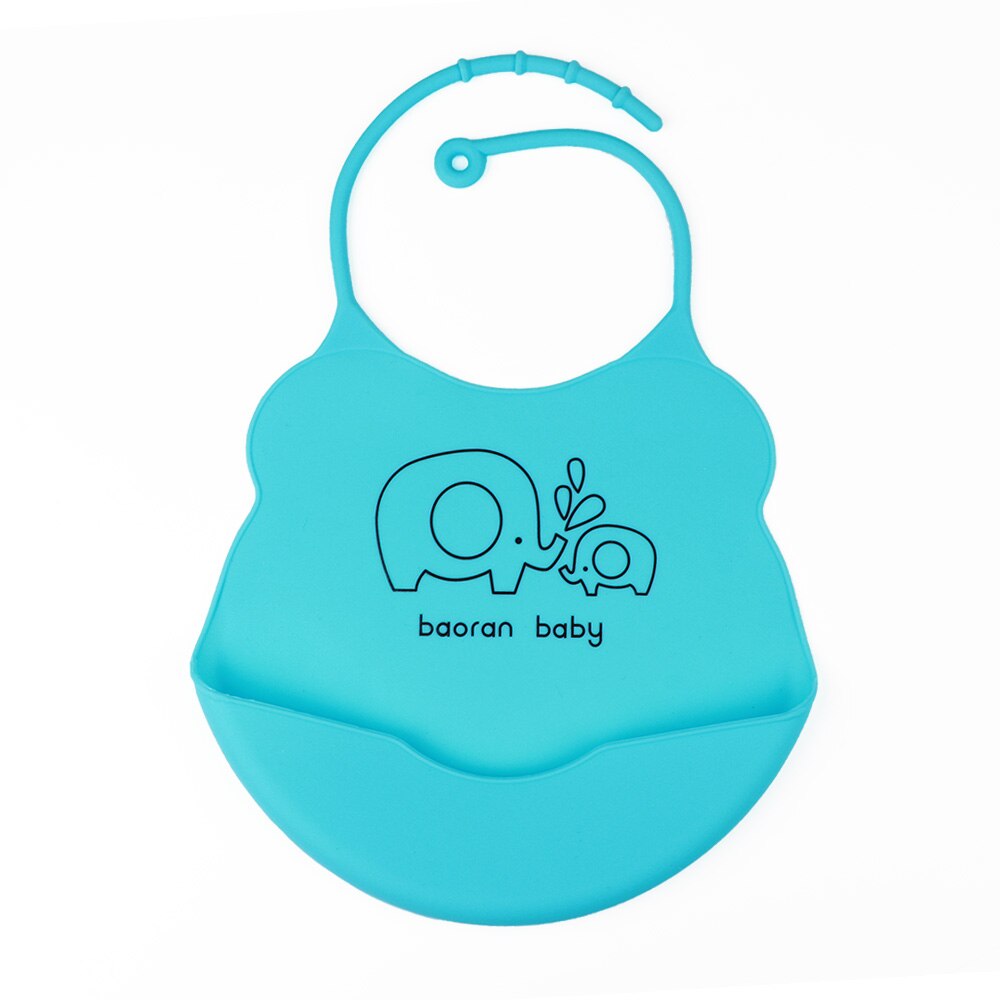 Tyry. Hu 1 Pcs Slabbers Waterdichte Siliconen Voeden Baby Speeksel Handdoek Zachte Baby Cartoon Waterdichte Speeksel Druipen Halsdoek: BIB002-04