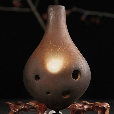 Ocarina 6 hul lille ocarina alto c tone nybegynder ocarina turist souvenir undervisning ocarina keramisk vedhæng: Type 3