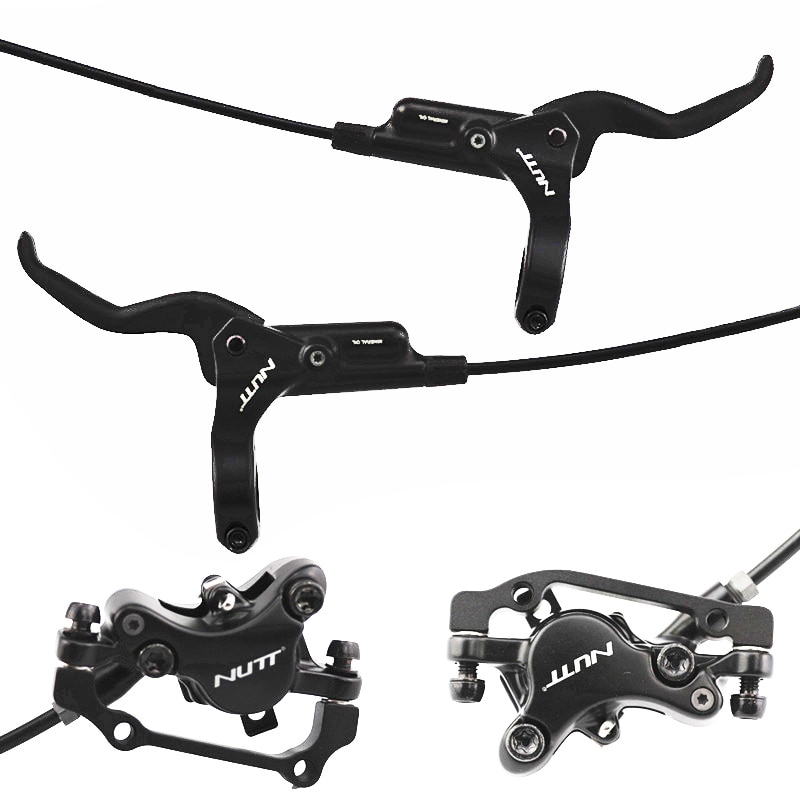 NUTT MTB Fahrrad hydraulische bremse Bausatz 2 stücke 800/1400mm fahrrad Fahrrad Klemme mountainbike teile aktualisieren Öl druck Bremse einstellen