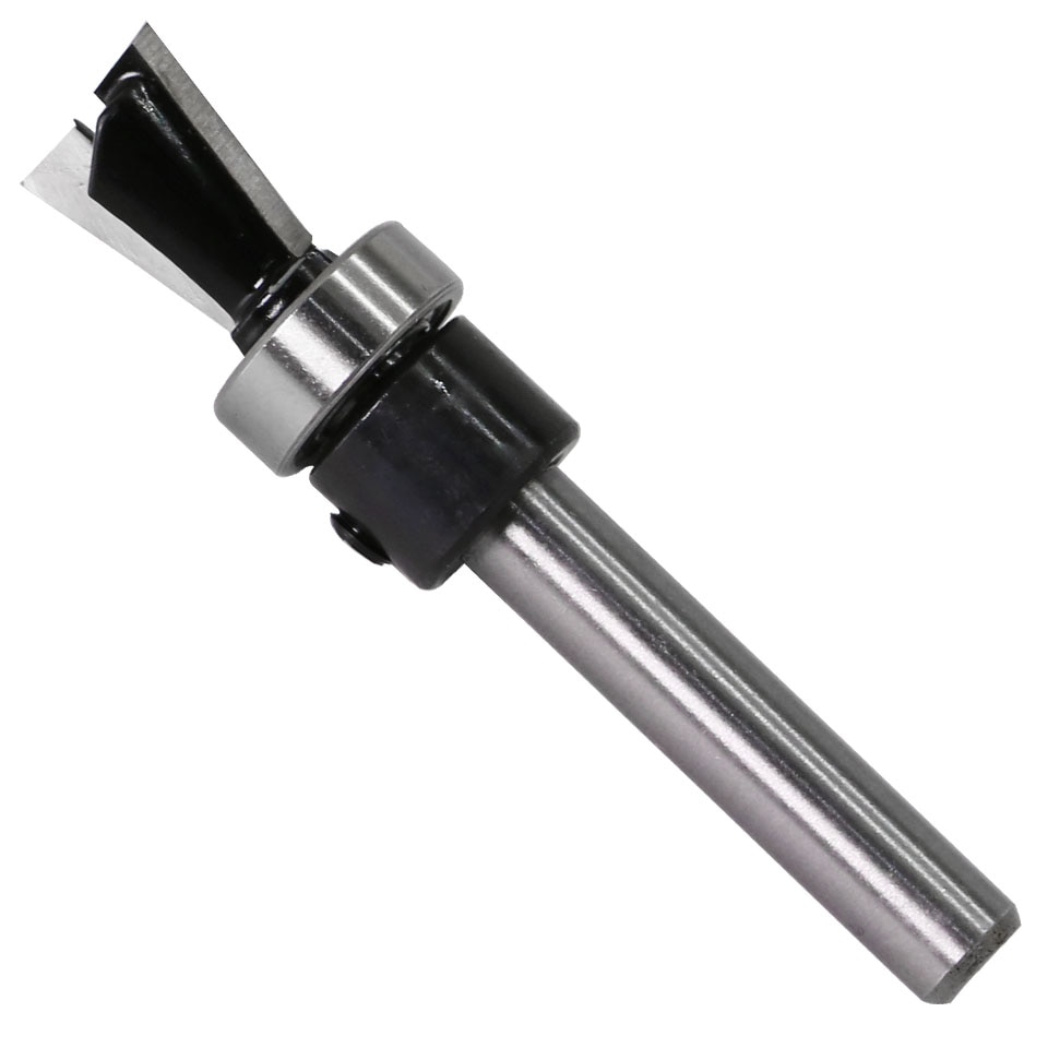 1pc 14 grader 1/2 &quot; svalehalefræser bit  - 1/4 &quot; skaft træbearbejdningsfræser tappskærer til træbearbejdningsværktøj