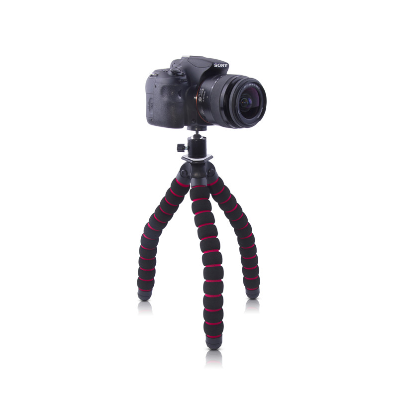 Fosoto Grote Octopus Gorillapod Digitale Camera Smartphone Mini Statief Flexibele Grip & Mount Ball Head Voor Gopro Nikon Dslr