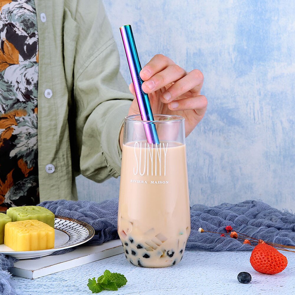 Stainless Steel Drinking Straw Filter Handmade Yerba Mate Tea Bombilla Gourd Washable Practical Tea Tools Bar Access L4
