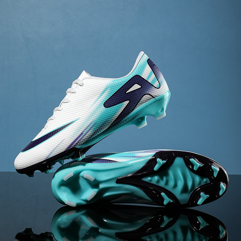 Schnelle Fußballschuhe niedrig schneiden Fußballschuhe Gesellschaft Stollen Fußballplatzstiefel Grastraining Original Professionelles Sneaker Spiel