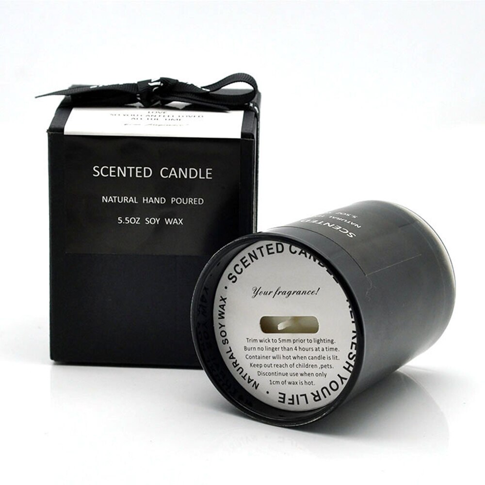 Duftende stearinlys nordisk lavendel aromaterapi røgfri stearinlys kop romantisk dekoration aromaterapi røgfri stearinlys: Type 1