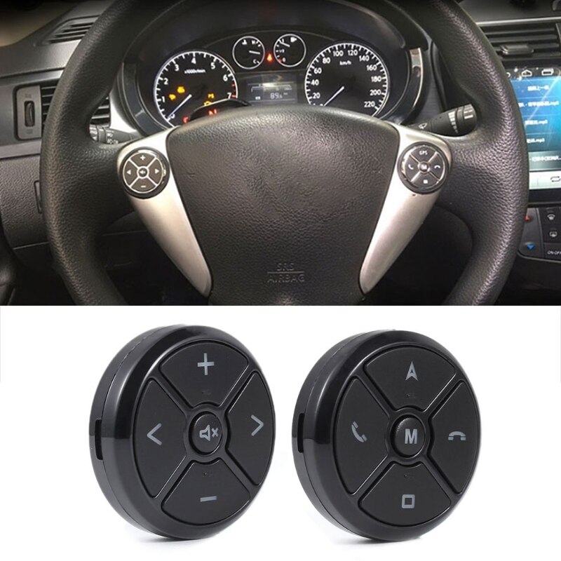 Licht Knop Auto Stuurwiel Dvd Gps Draadloze Smart Button Key Afstandsbediening