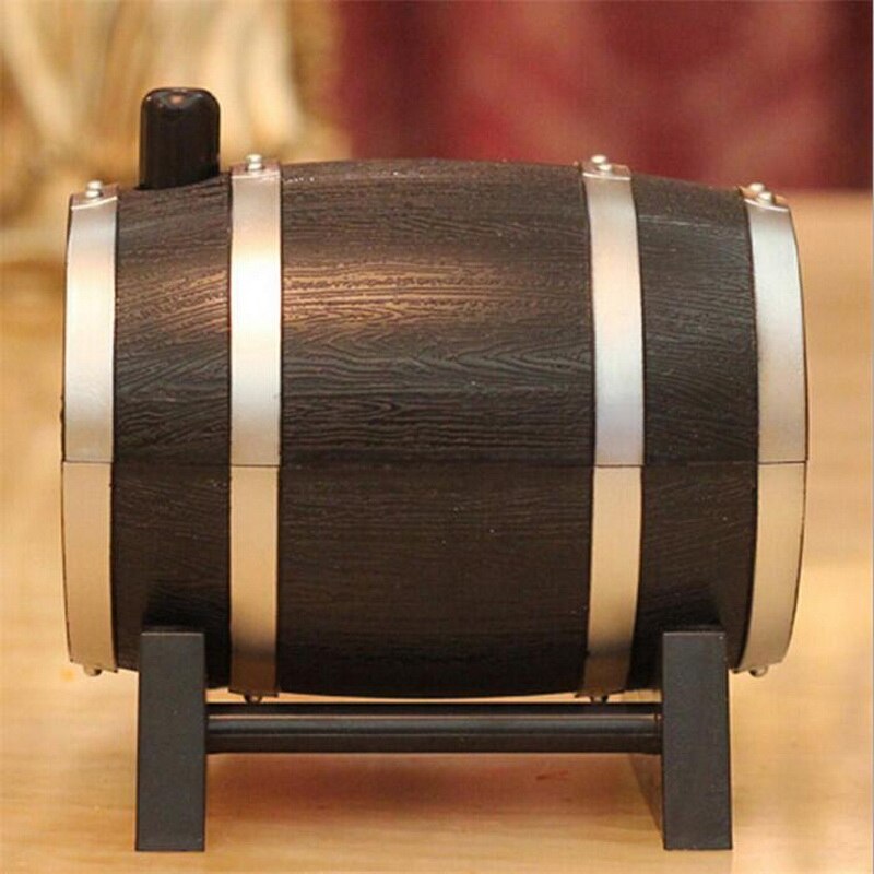 【KATEROSE Wine Barrel Plastic Toothpick Holder Unique Toothpick Box Household Daily Necessities Kitchen Supplies