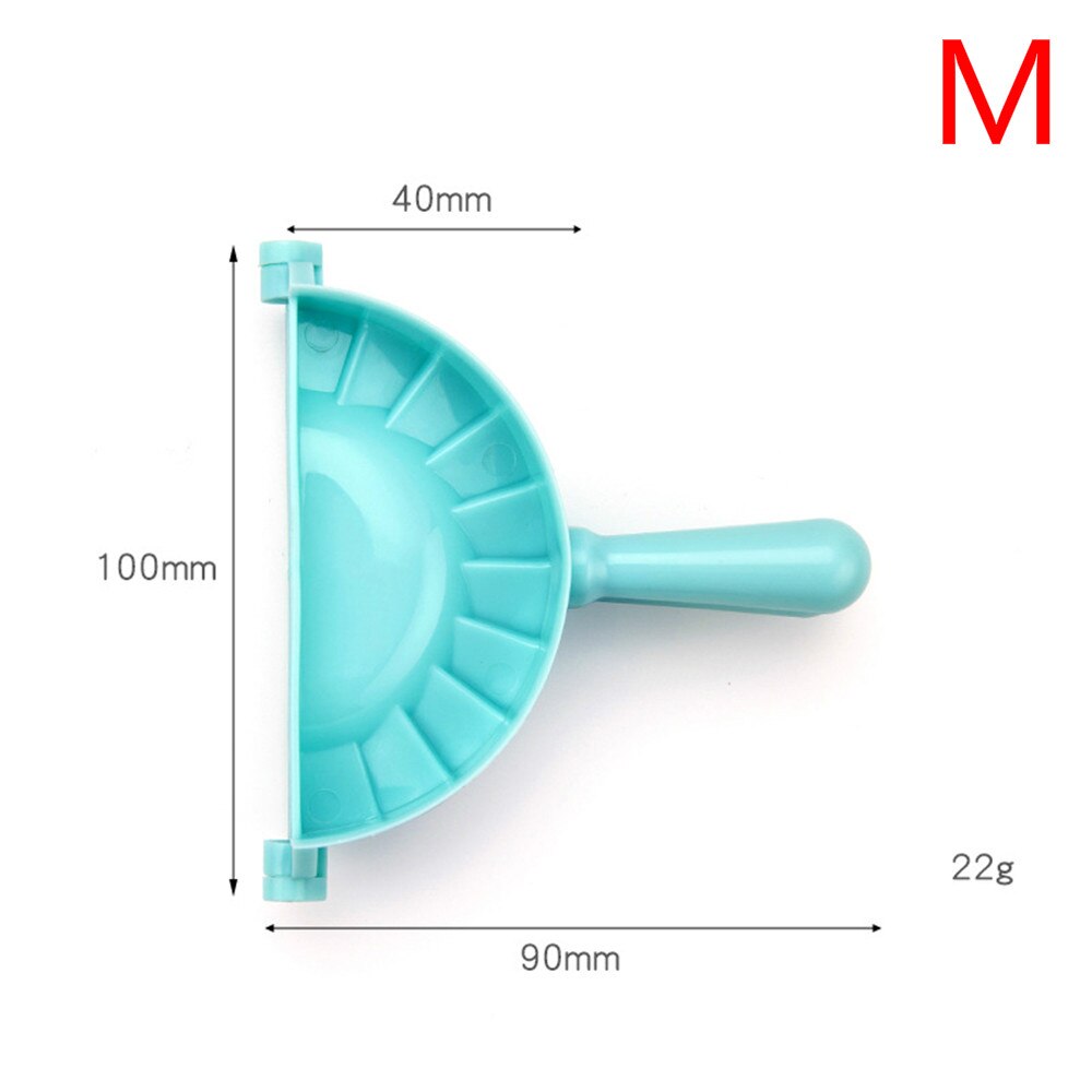 1PC S/M/L 3 Model Keuken Knoedel Mallen Plastic Deeg Druk Dumpling Pie Ravioli Mould Koken gebak Jiaozi Maker Chinese Voedsel: Semicircle M