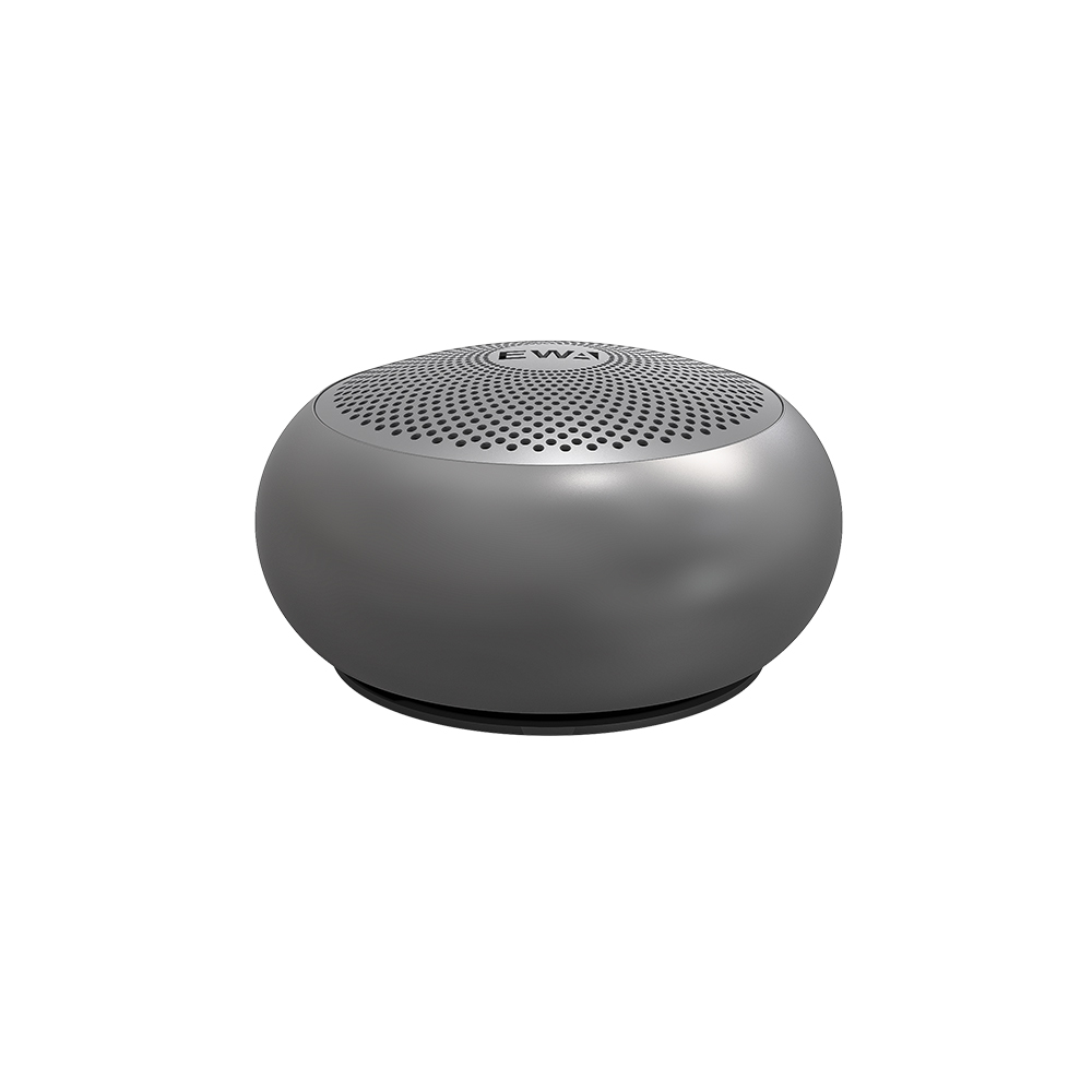 Ewa A110 Mini Tws Echte Draadloze Stereo Kleine Bluetooth Speakers Metalen Draagbare Waterdichte Muziek Krachtige Luidspreker: A110mini-Grey