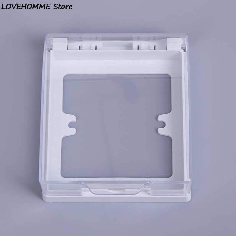 Wall Socket Waterproof Box Plate Switch Protection Cover,Outdoor Socket Box Cover Protector