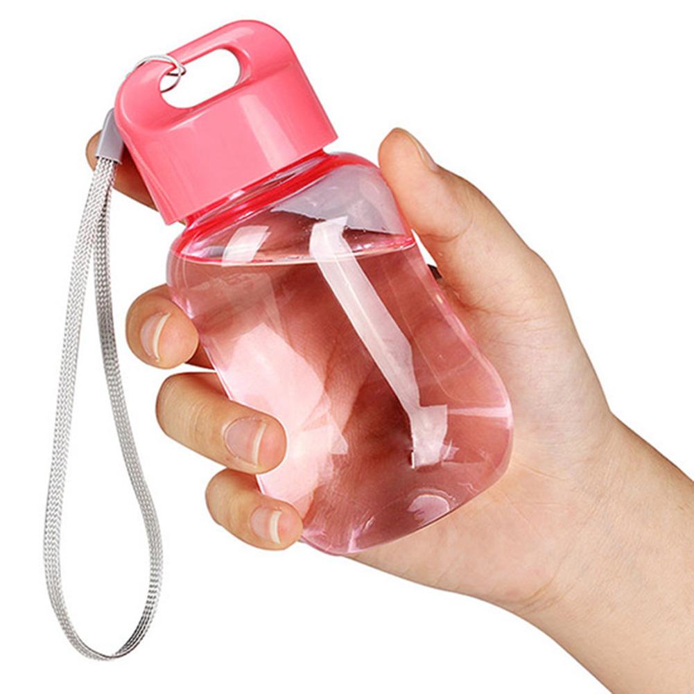 Bottiglie di acqua di plastica colorate 180ml piccole bottiglie di acqua portatili della scuola Bpa mini bambini svegli liberi borraccia diretta per bambini