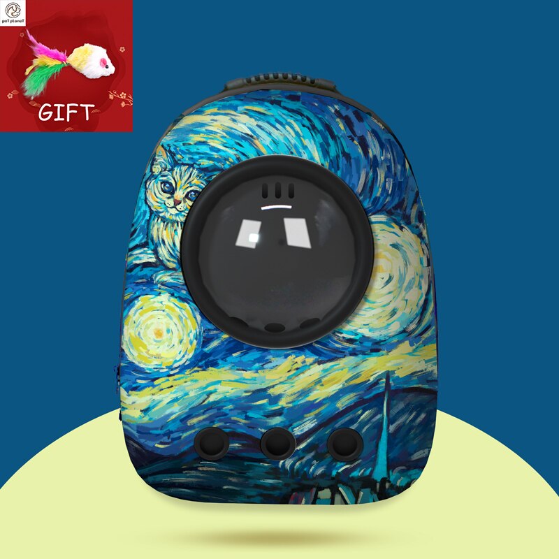 Window Transport Carrying Breathable Travel Bag Bubble Astronaut Pet Dog Space Capsule Cat Carrier Backpack