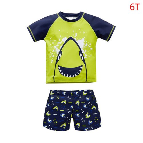 Kavkas 2020 del Ragazzo Dei Bambini Del costume Da Bagno con corti squalo Stampa Bambini Vestito di sport del Ragazzo Costumi Da Bagno Sunga Infantil Praia Menino: 6T