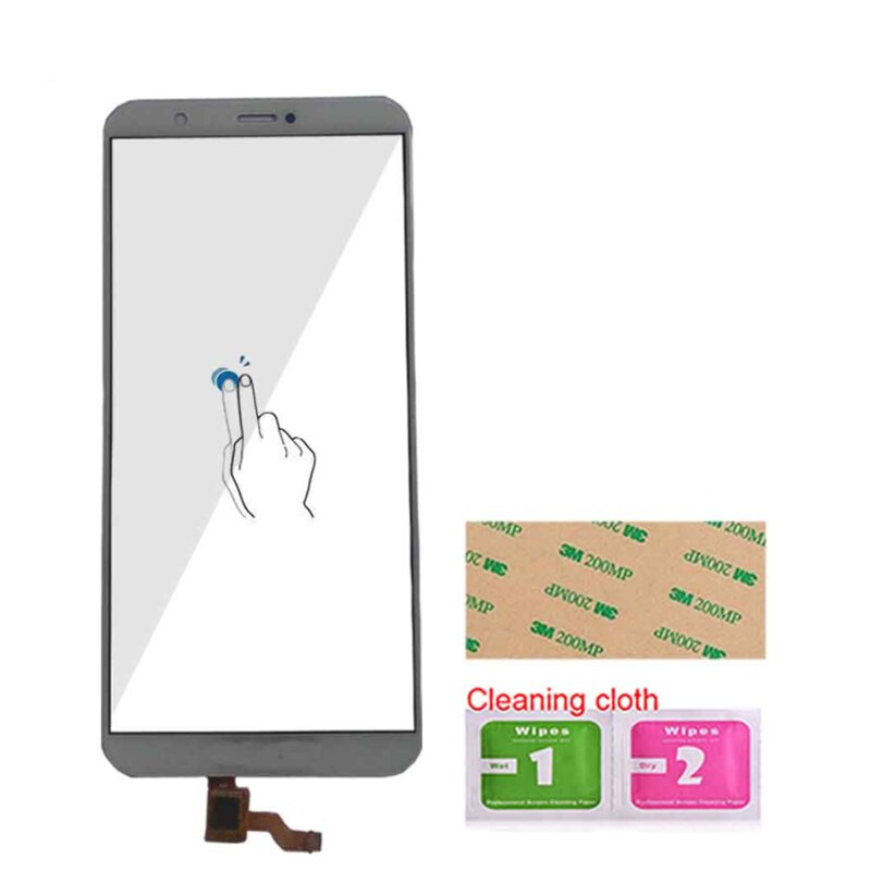 Touch Screen Digitizer For Huawei P Smart FIG-LX1 FIG-L21 FIG-L22 Panel Front Glass Sensor +Tools