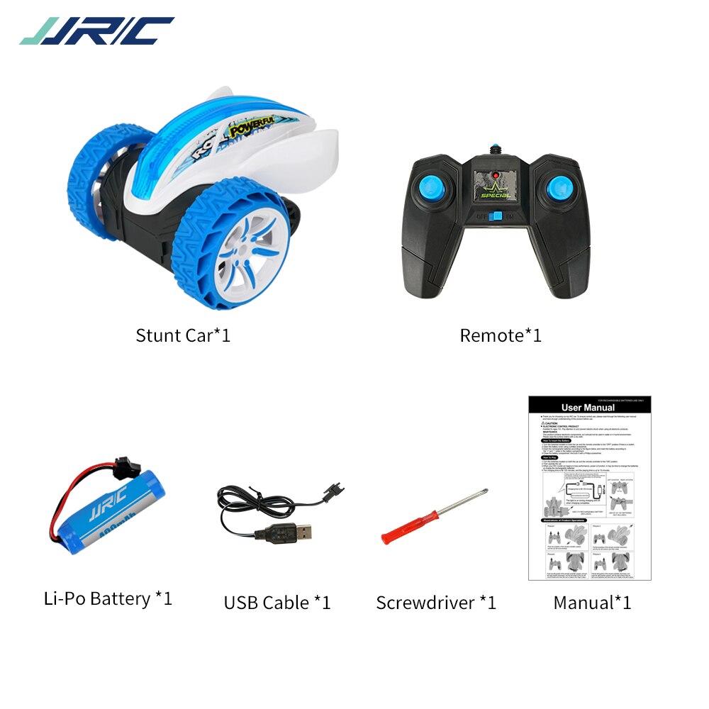 Hipac JJRC Q77 RC Auto Teufel Fisch Spinnen Kunststück Rolle Fernbedienung Autos 360 Grad Drehung Absturz Beständig RC Kunststück Auto: rc car weiß