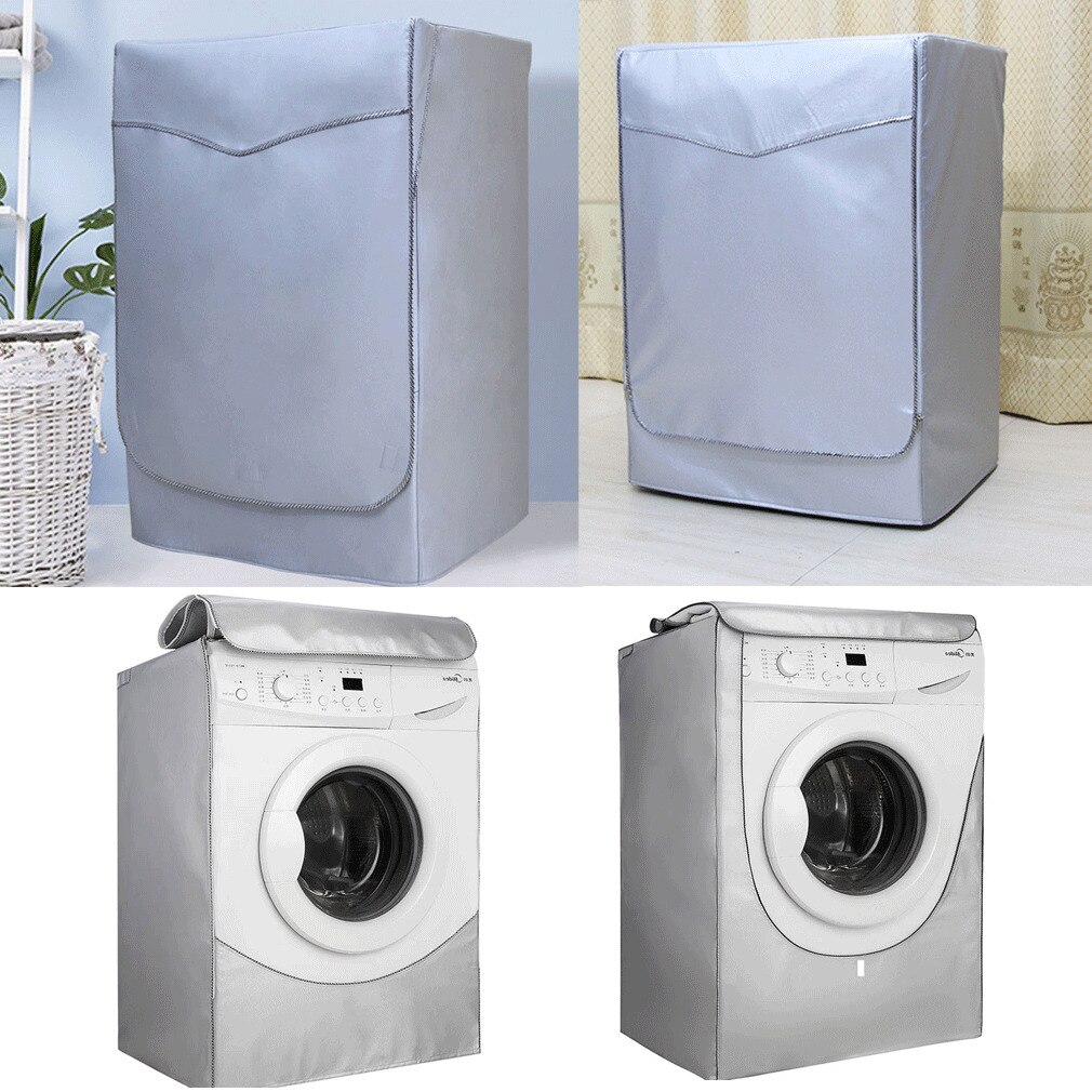 Solid Waterdichte Wasmachine Ritssluiting Dust Guard Cover Protection Front Cover Anti-Dust