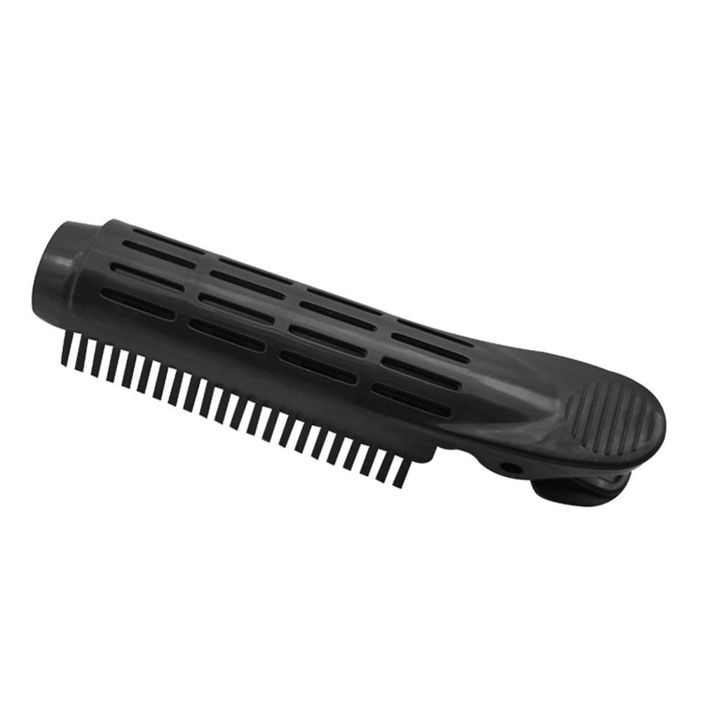 Bigoudi pinces pinces racines Perm tiges style rouleaux moelleux bricolage outils de cheveux léger facilement porter des cheveux partie pour les femmes: Black A 1pc