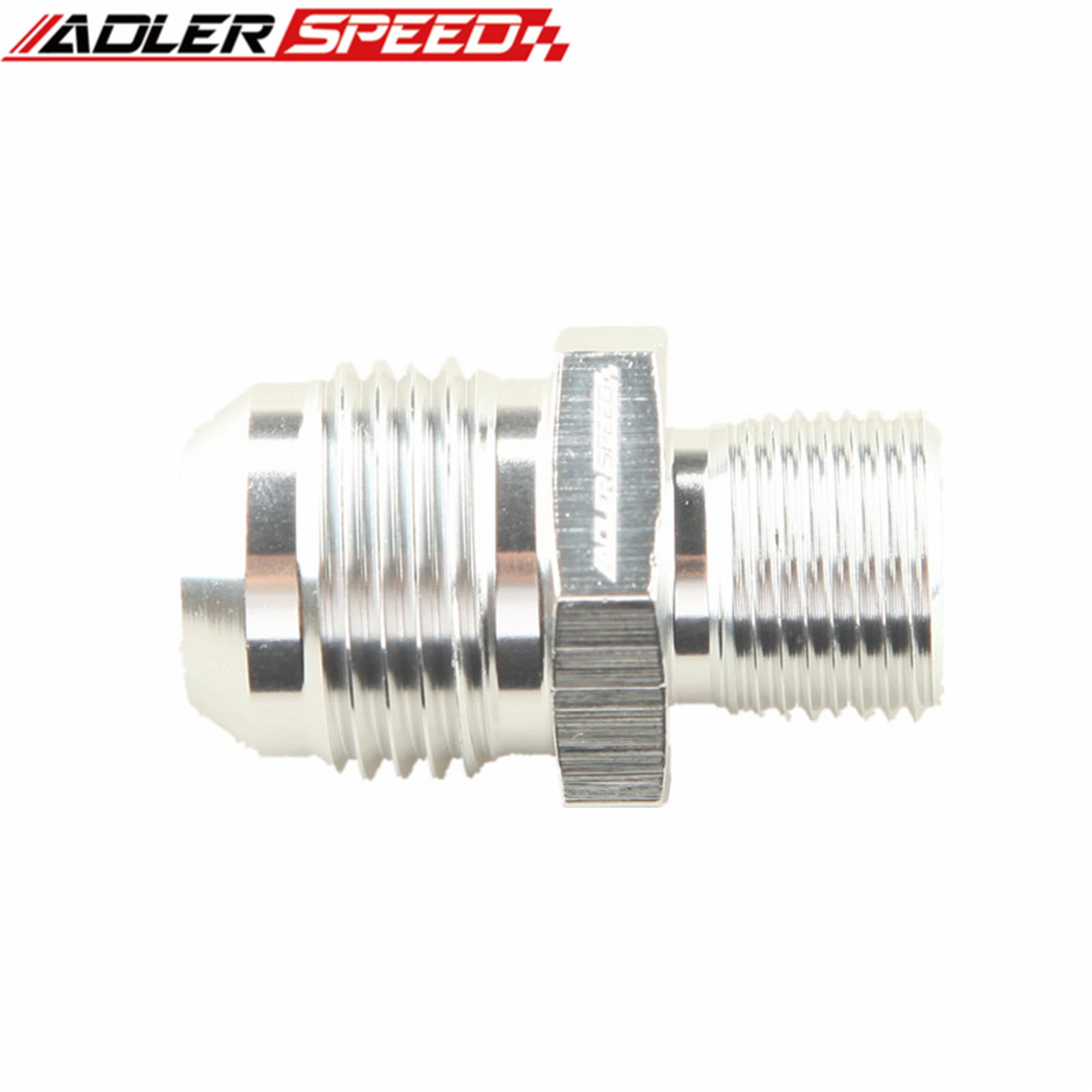 Universal  an4 an6 an8 an10 an12 hane  to 1/8 " 1/4 " 3/8 " 1/2 " 3/4 " bsp bspp rak adapterkoppling blå / silver