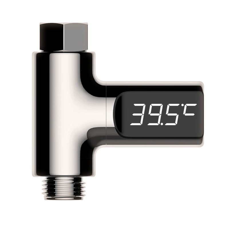 LED bébé thermomètre à eau en temps réel numérique douche moniteur de température utilisation pour enfants adultes maison salle de bain