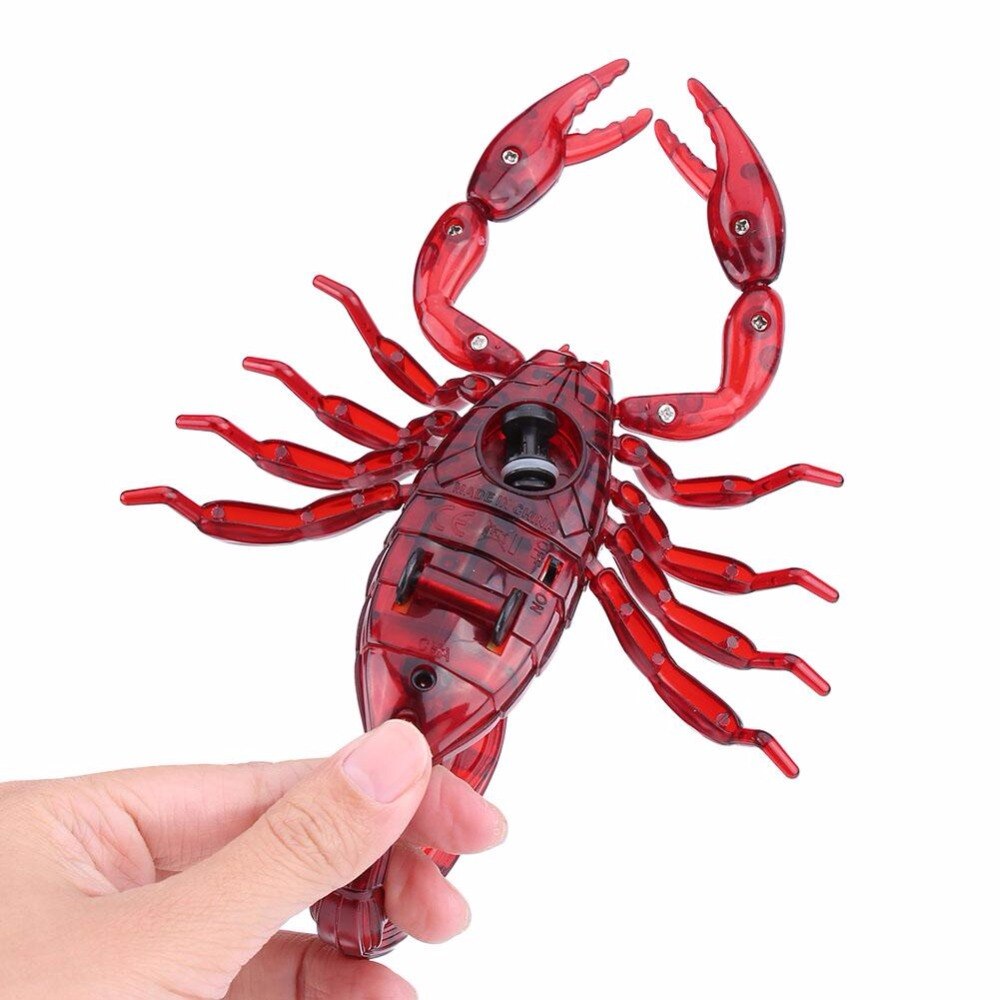 Rc scorpion legetøj infrarød fjernbetjening dyr scorpion model legetøj rc dyr jul praktiske vittigheder til børn