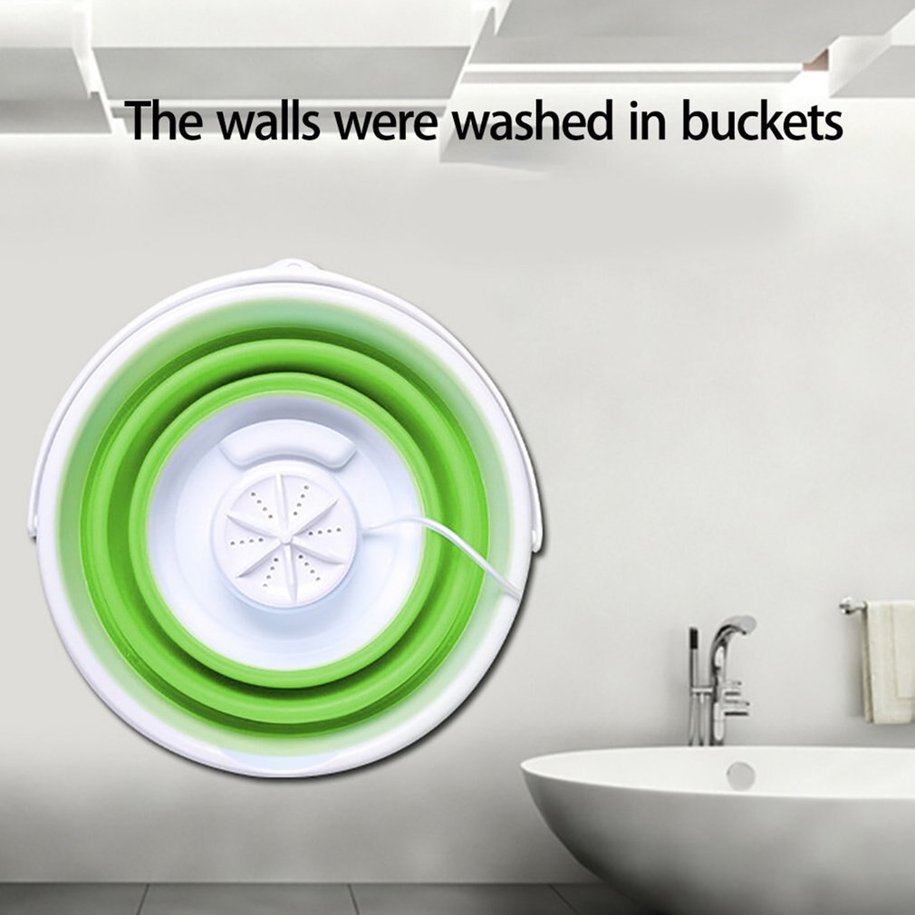 mini pralka ultradźwiękowa przenośna turbosprężarka osobista podkładka obrotowa wygodna podróż służbowa USB