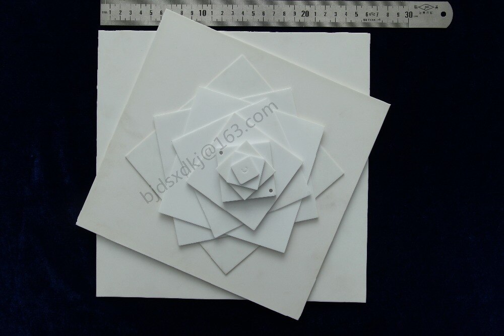Plaque en céramique d'alumine 96% | Plaque en céramique, substrats céramiques 160*80*1.0
