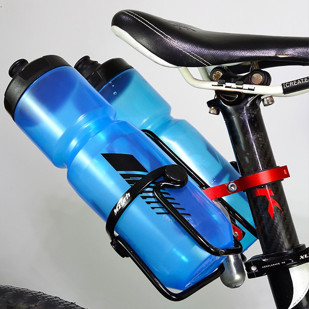 Fiets Dubbele Fles Kooi Zetel Adapter Verstelbare Waterfles Mount Mtb Fiets Zadel Waterkoker Houder AccessoryDGH4