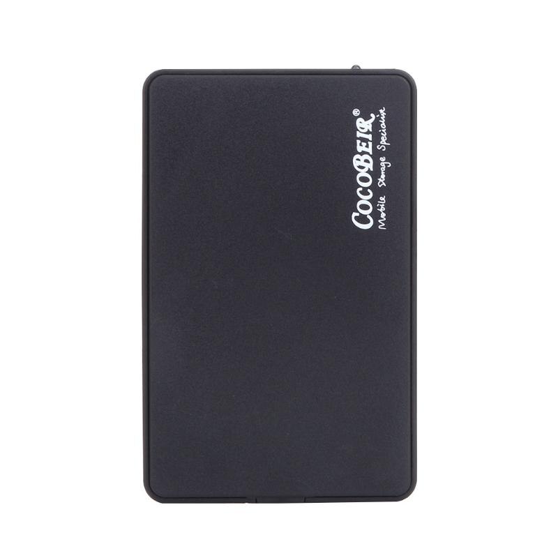 HDD Case Slim Portable 2.5 HDD Behuizing USB 2.0 Externe Harde Schijf Case Sata naar USB Harde Schijven HDD case Met Usb-kabel