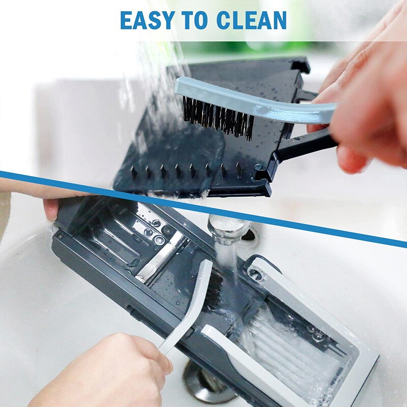 Mandoline Slicer Adjustable Thickness Kitchen Accessories Gadget Vegetable Chopper Manual Cutter Veggie Chopper with Container