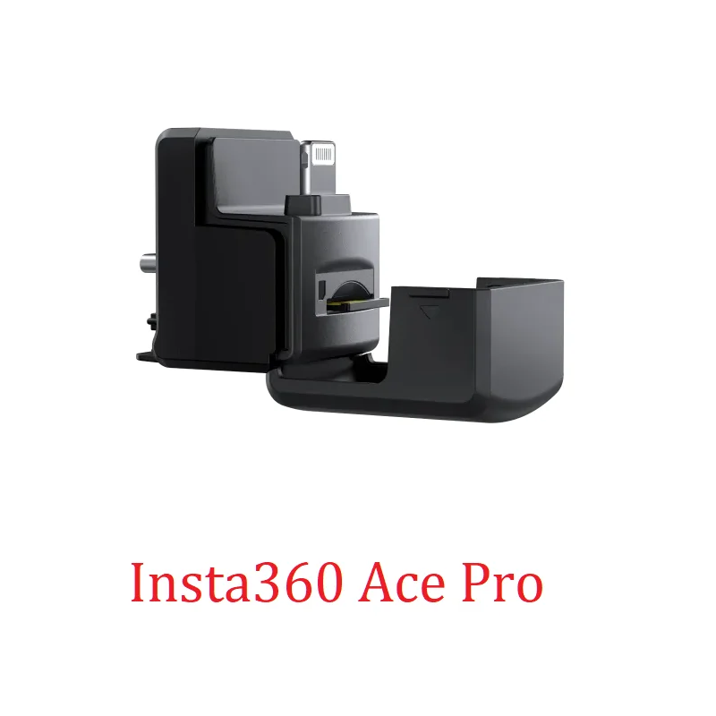Tarjeta MicroSD Insta360 para Insta 360 X4 X3 ONE X2 RS tarjeta de memoria Micro SD 64GB 128GB 256G 512G accesorios originales de alta velocidad: Negro esmerilado
