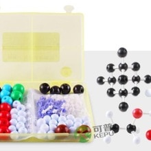 Modelo de estructura Molecular equipo de laboratorio químico modelo molecular orgánico palo de bola modelo de ensamblaje proporcional
