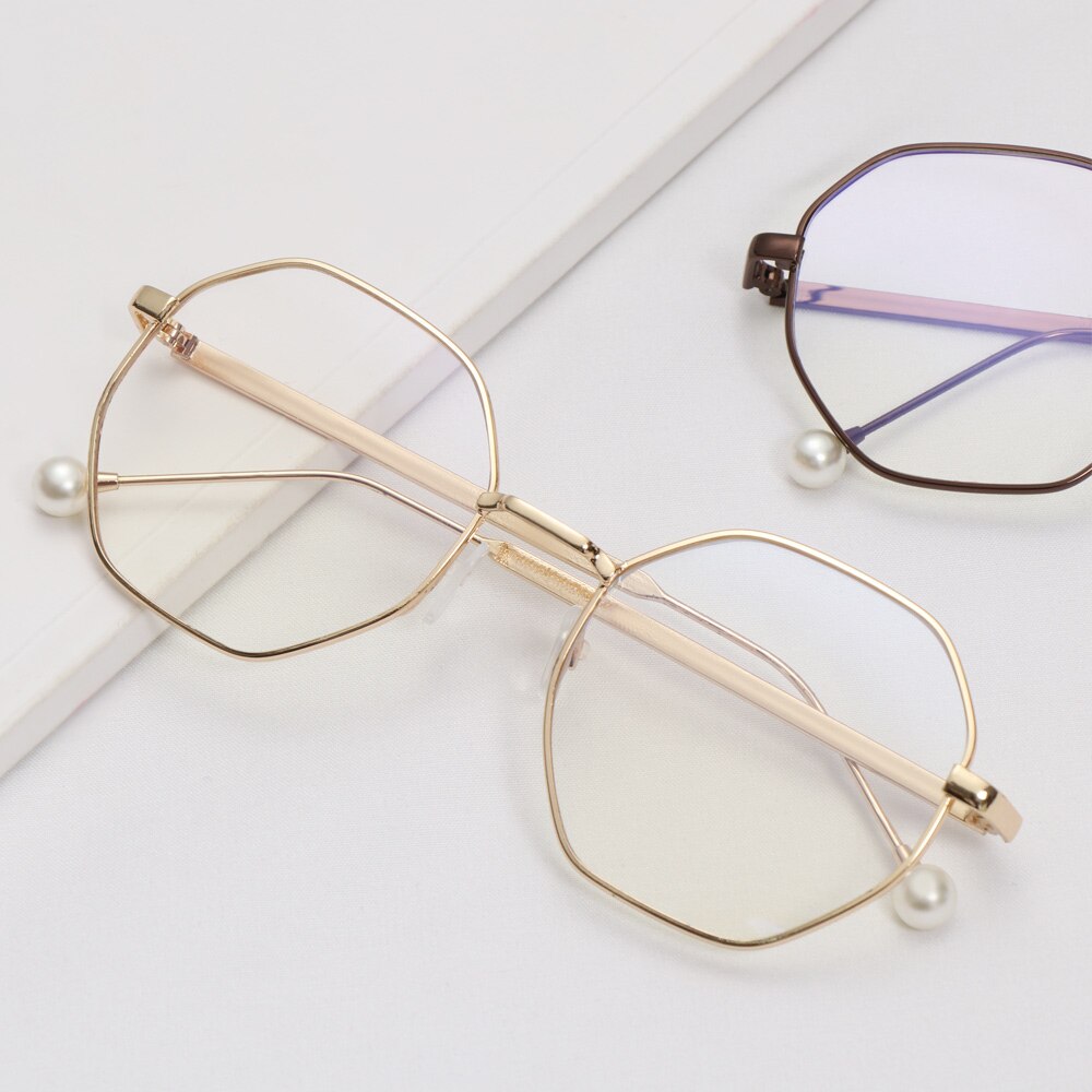 Ultralight Metal Frame Computer Gaming Goggles Unisex Anti Blue Light Glasses Vision Care Eyeglasses Blue Rays Blocking Eyewear