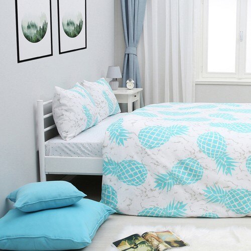 SIRMAK Double Duvet Cover Set - Pineapple