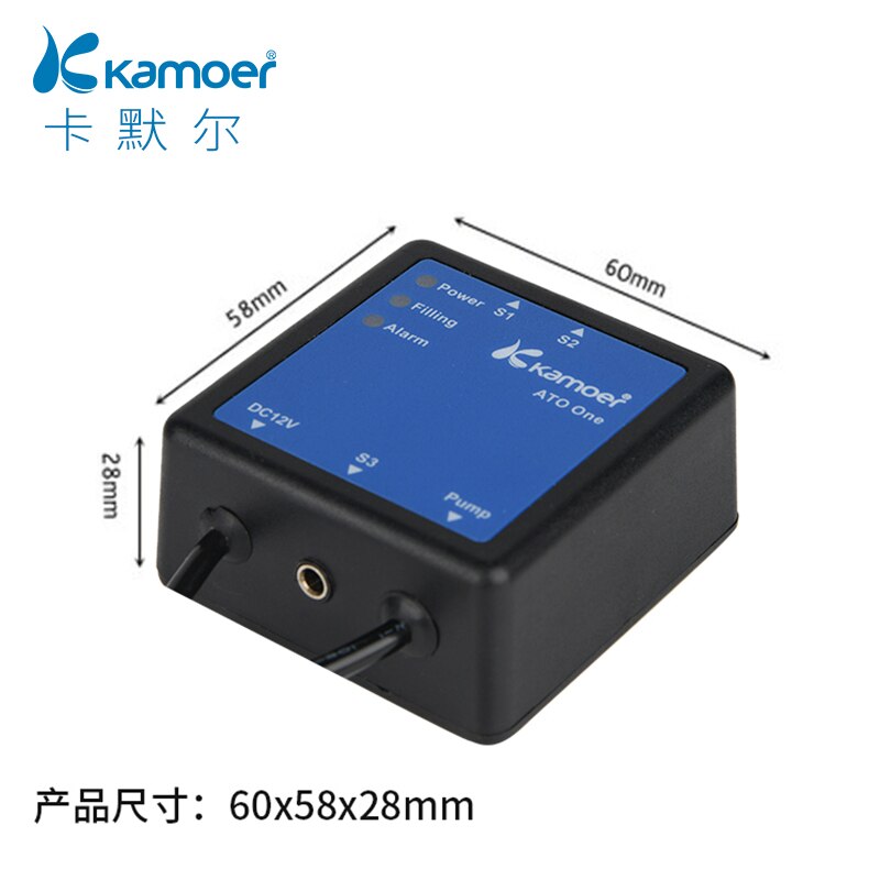 Kamoer Aquarium Triple Sensor ATO one WITH S3 Probe Top Off Auto Water Filler with Anti-Overflow Sensor
