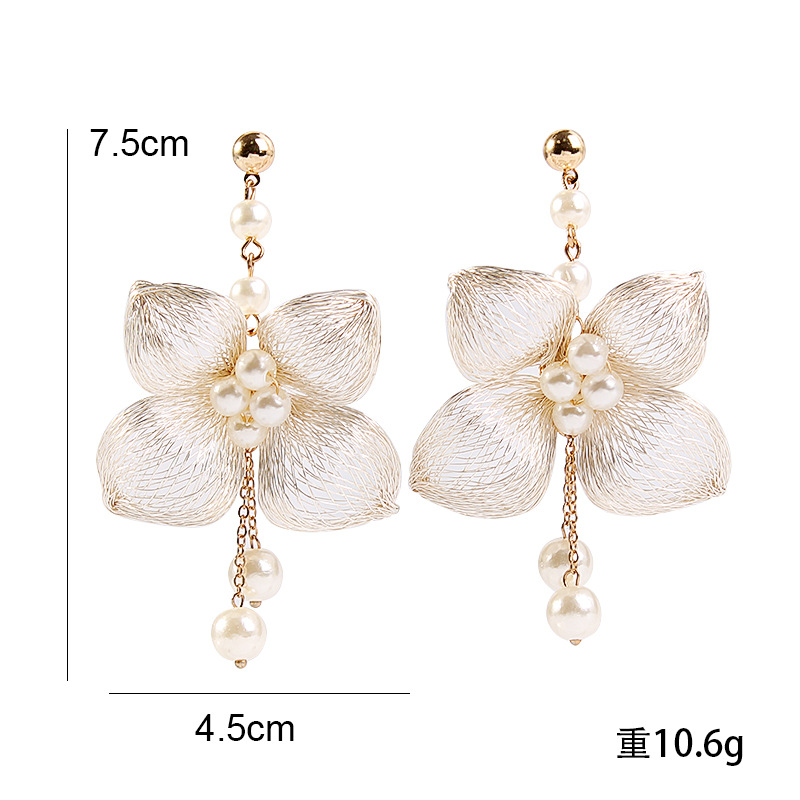 Koperen Draden Tiara Bruiloft Kroon Bloem Bruids Haar Stuk Kam Handgemaakte Vrouwen Prom Haarband Accessoires