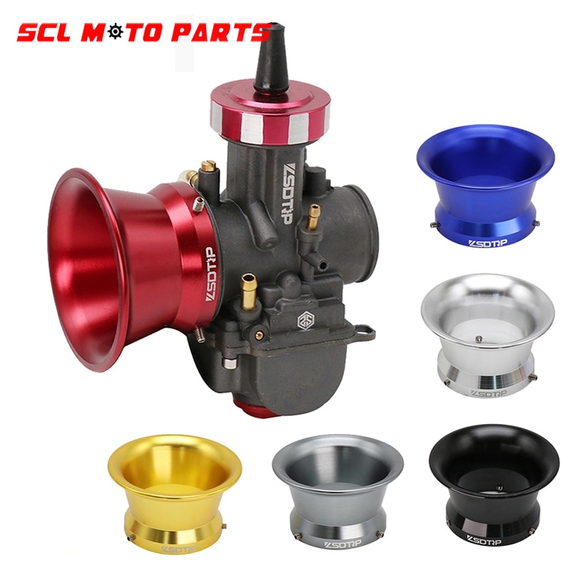 ALconstar-carburateur modifié, 50mm, filtre à Air, tasse et klaxon, 24/26/28/30 PE CVK28/30, adapté à Keihin OKO KOSO PWK