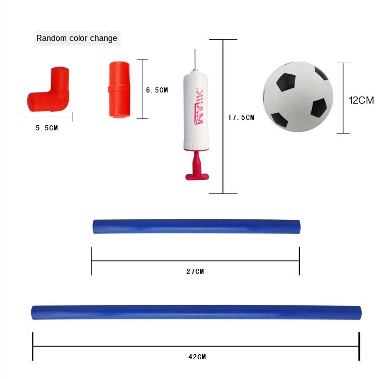 60CM sports football toys small indoor and outdoor medium football gate children's sports toys with ball