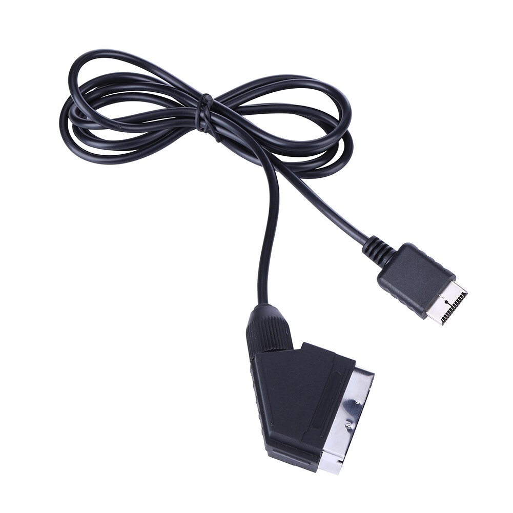 1,8 m RGB SCART Kabel TV AV Blei Kabel Draht Spielen Zubehör Linie für Playstation PS1 PS2 PS3 Spiel Konsole