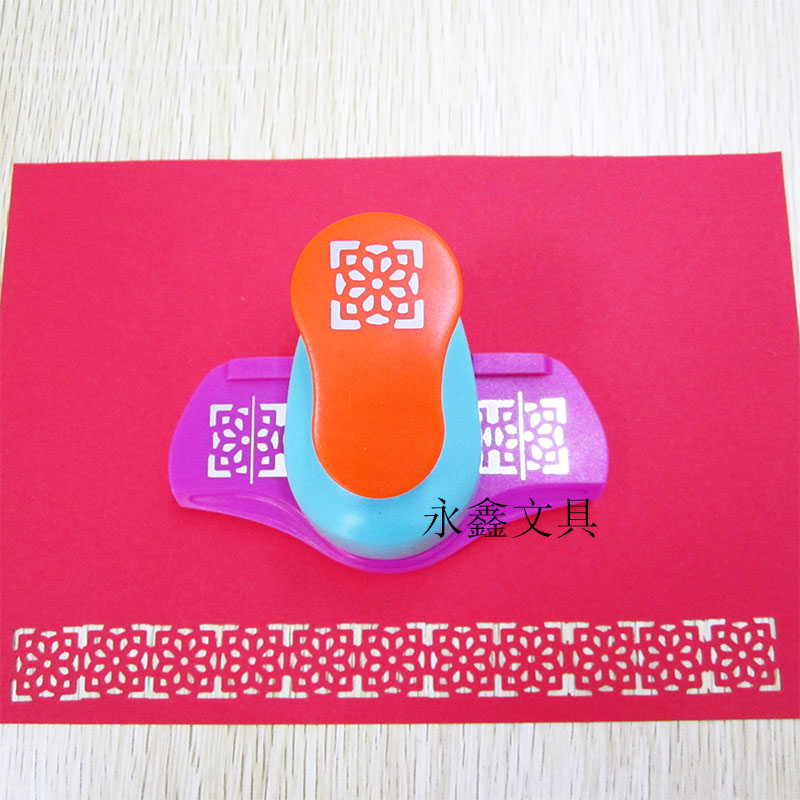 Fancy Border Punch S Bloem Embossing Punch Handgemaakte Rand Apparaat Diy Papier Cutter Craft , ZX0103: 005