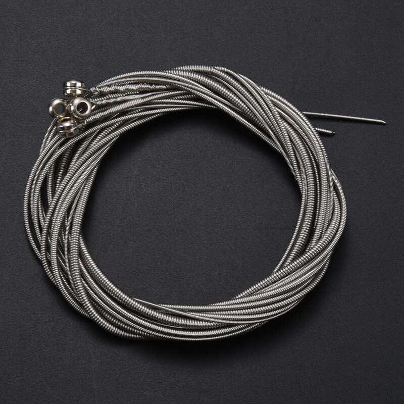 4 Pcs Stainless Steel Bass Strings Bass Guitar Parts Accessories Guitar String Silver Plated Gauge Bass Guitar Music Accessories
