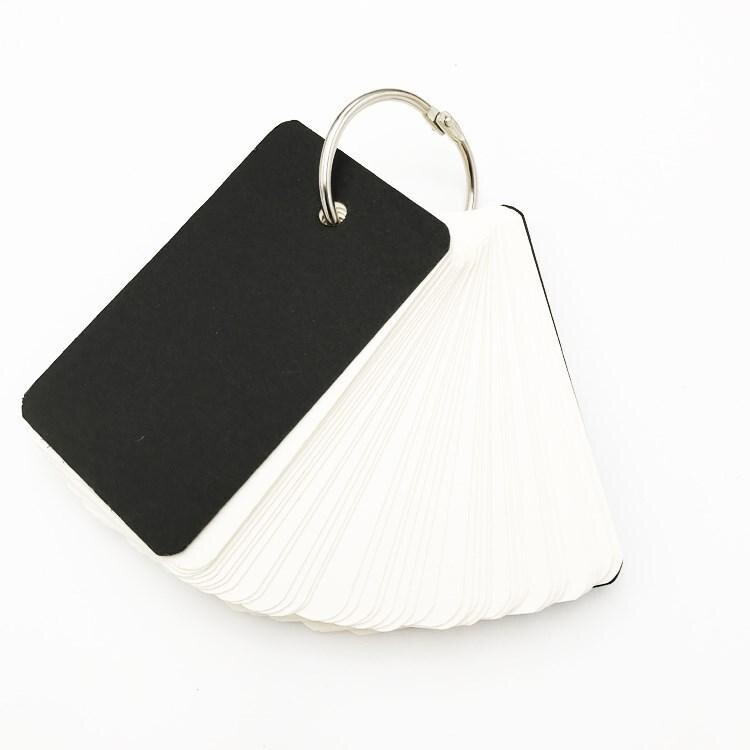 Bindande järnring förkromad enkelhåls anteckningsbok bindekort bindningsring