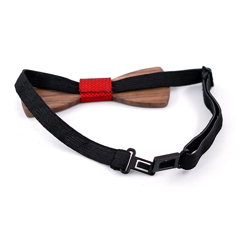 Træ børn butterfly søde slik farver baby bowtie blomster pige smoking tilbehør drenge børn butterfly