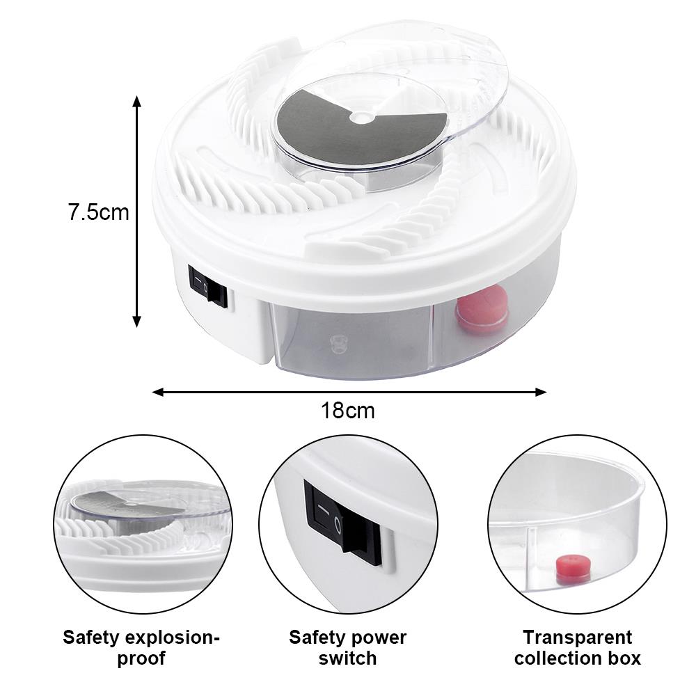 Piège à mouches électrique et automatique, dispositif de capture de moustiques, piège à mouches, USB, pratique et sécurisé