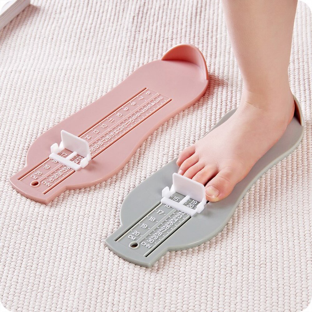 3 Colors Baby Foot Ruler Kids Foot Length Measuring device child shoes calculator for chikdren Infant Shoes Fittings Gauge Tools