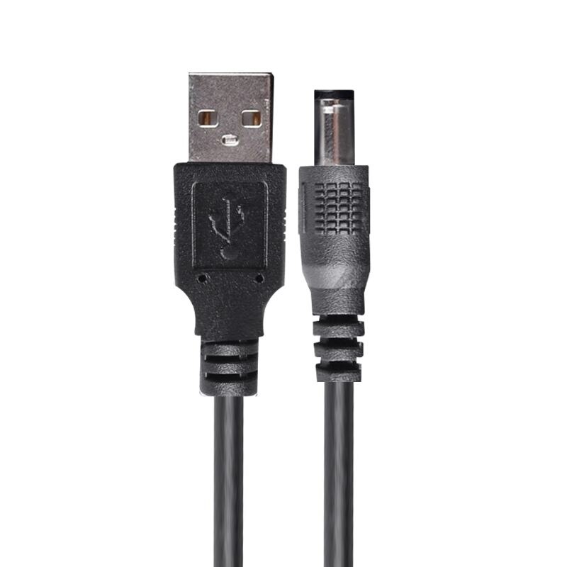 Usb Male Naar Dc 5.5X2.1 Mm DC5V Stopcontact Lijn Opladen Adapter Kabel