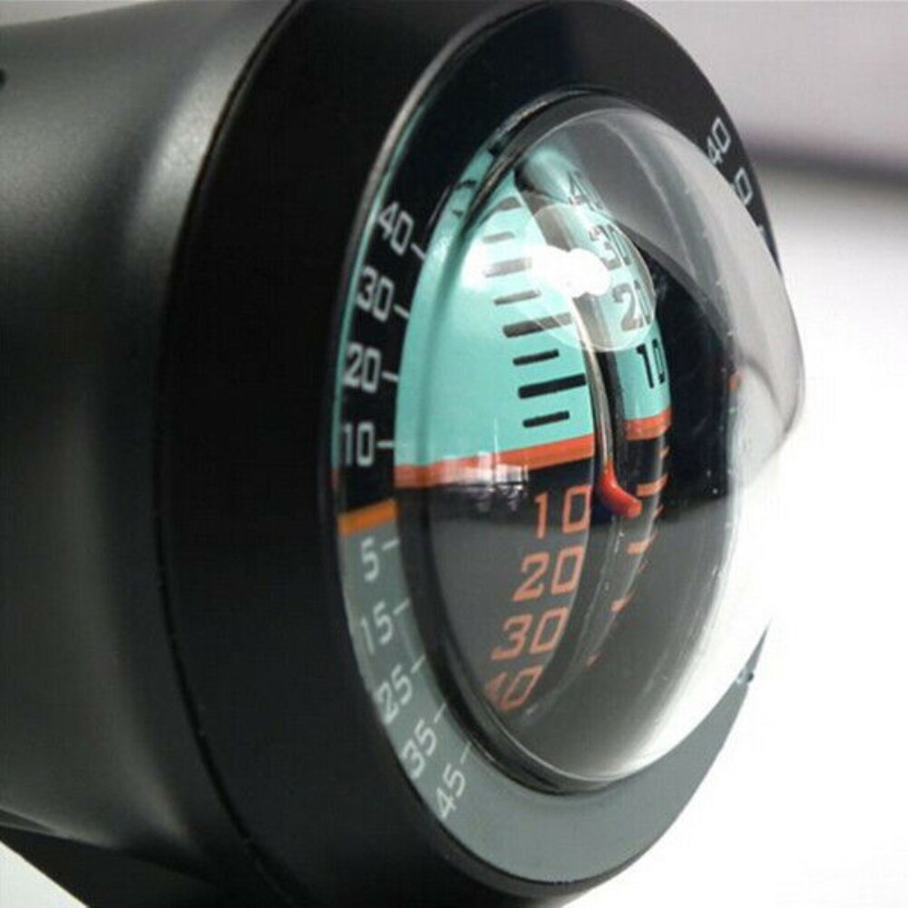 Car Inclinometer Gradient Balancer Declinator Angle Slope Level Meter Gauge