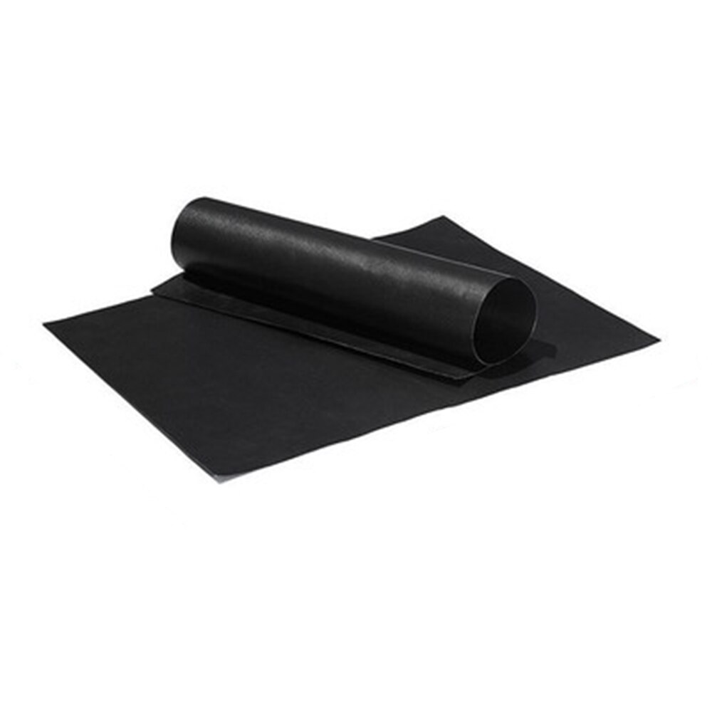 40 x 33 / 60cm 2 kpl setti voidaan käyttää uudelleen 0.2mm korkean lämpötilan grillausalusta bbq musta tarttumaton ulkogrilli teflon