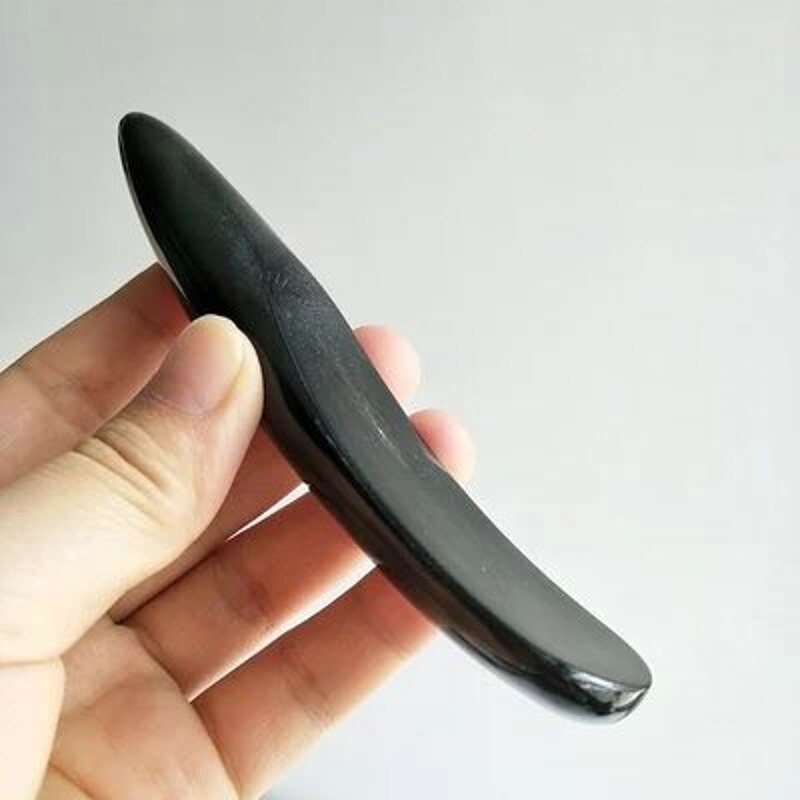 Natural Horn Point Massage Household Acupressure Stick Massager Meridian Pencil Pedicure Solid Acupuncture Cone Eye Rib