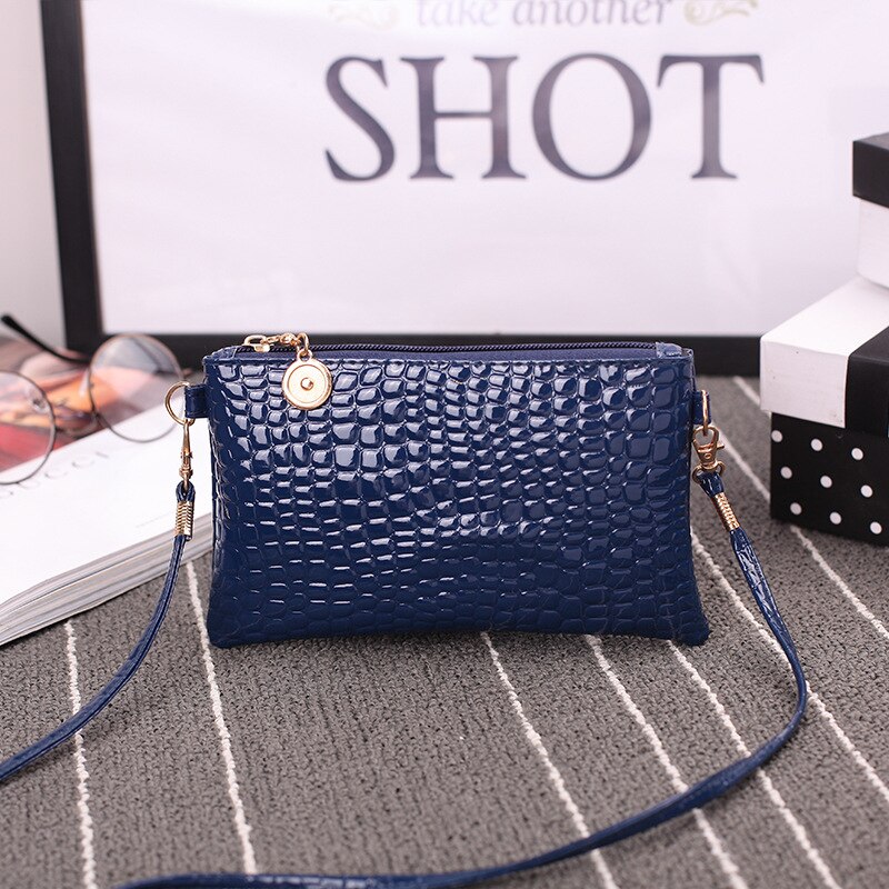 Crossbody tassen voor vrouwen handtas met grote capaciteit enkele schoudertas dames handtassen tas: Donkerblauw