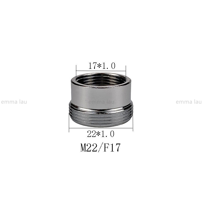 16 17 18 20 21 22 23 24 25 30mm vrid 22 kransamlare adapter vattenrenare kopplingar mässing köksblandare vvs tillbehör: Klar