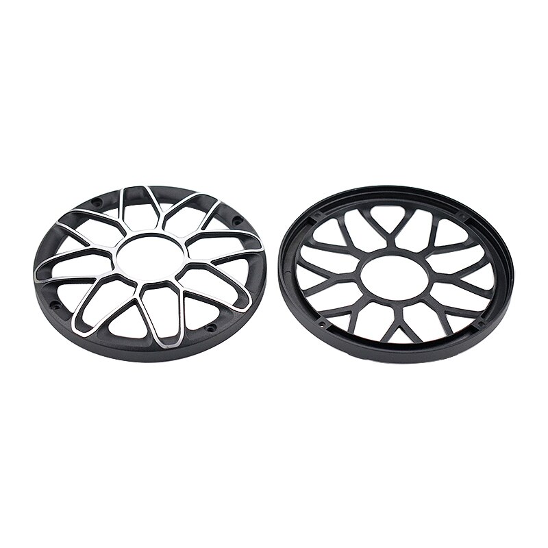 GHXAMP 6 inch 6.5 inch SubWoofer Car Speaker Grill Mesh Enclosure Aluminum Woofer Net Speaker Metal protective Cover Diy 1 Pairs